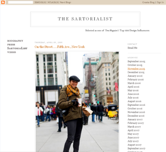the sartorialist screenshot